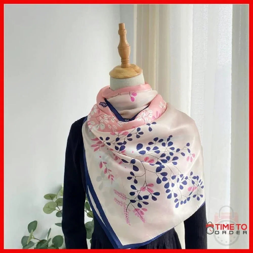 100% Mulberry Silk Long Scarf Shawl Wrap 67
